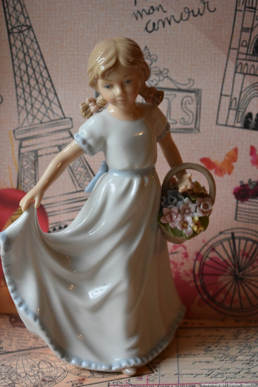 Мои фарфоровые статуэтки — Фарфоровые статуэтки и фигурки: винтаж