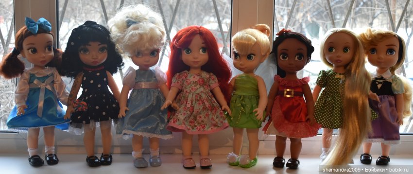 Такие милые Диснеечки — Куклы Disney Animators и Принцессы Диснея: Disney Store