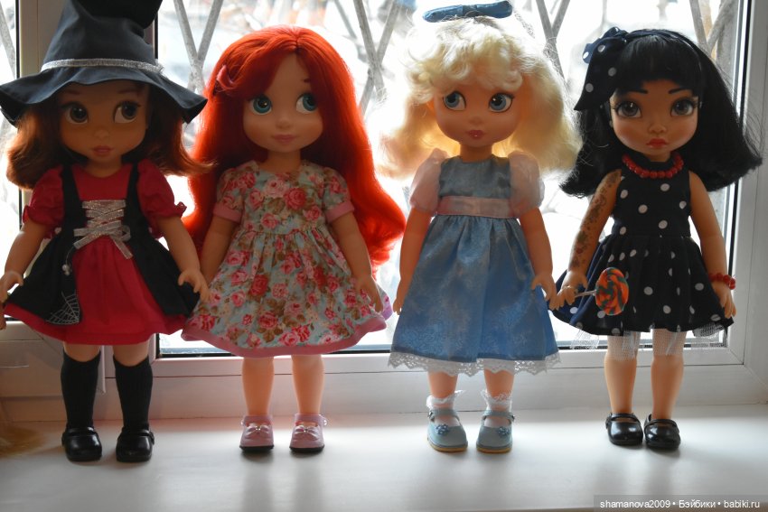 Такие милые Диснеечки — Куклы Disney Animators и Принцессы Диснея: Disney Store