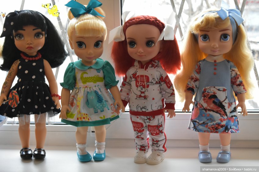 Такие милые Диснеечки — Куклы Disney Animators и Принцессы Диснея: Disney Store