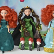 Забытый мини набор Мериды. Храбрая сердцем