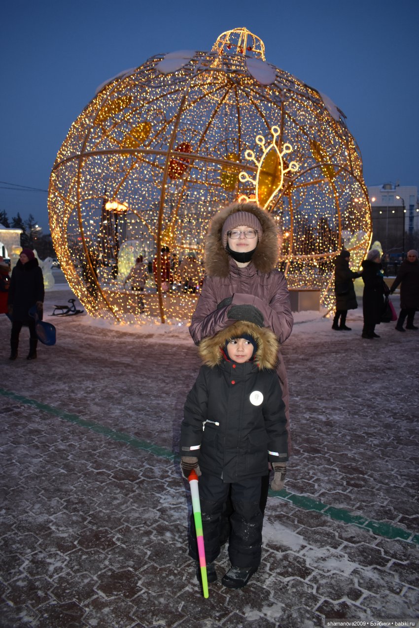 Новогодняя городская ёлка 2022 г