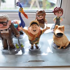 Набор фигурок из мультфильма "Вверх"