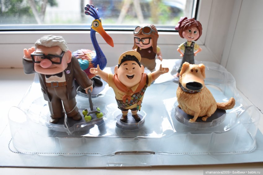 Набор фигурок из мультфильма "Вверх" (фото 3)