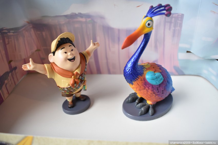 Набор фигурок из мультфильма "Вверх"