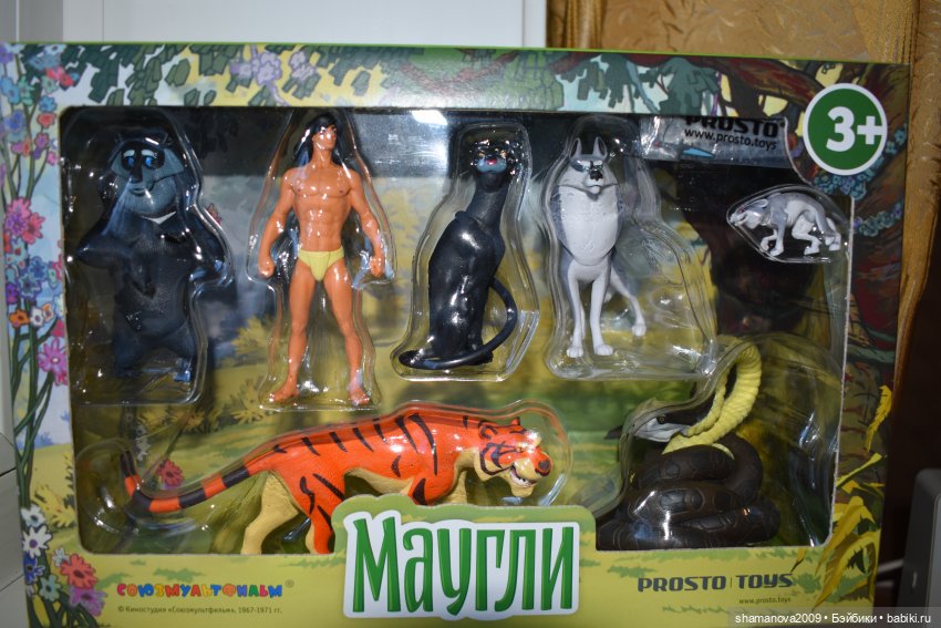 Наборы Prosto Toys: Маугли, Приключения капитана Врунгеля, Вовка в Тридевятом царстве, Жил был пес (фото 3)