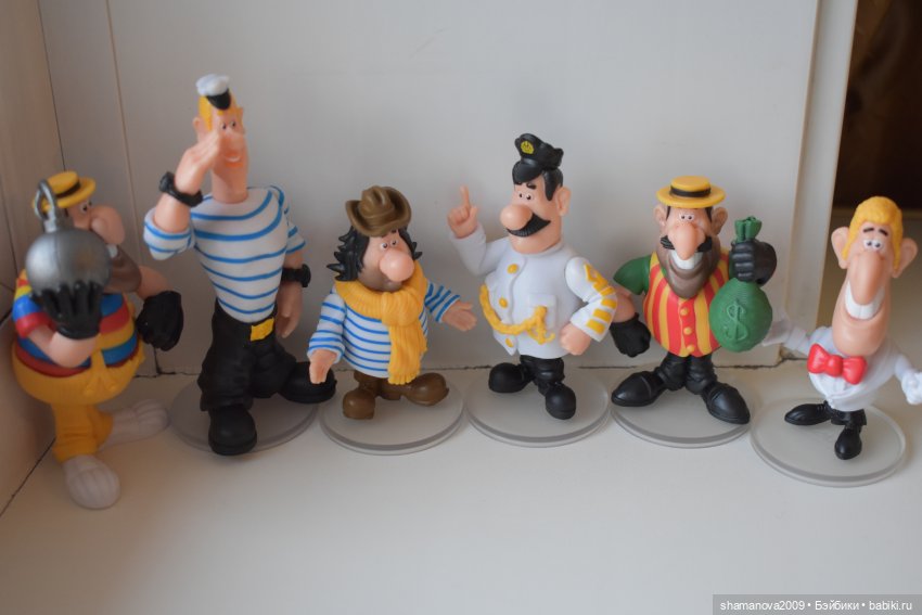 Наборы Prosto Toys: Маугли, Приключения капитана Врунгеля, Вовка в Тридевятом царстве, Жил был пес