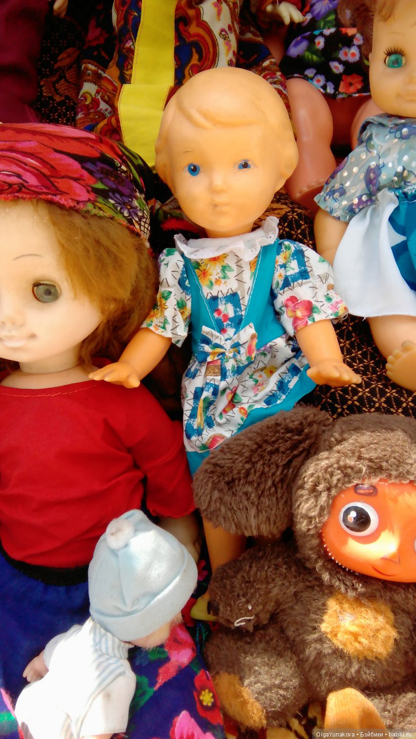 кукла литые волосы