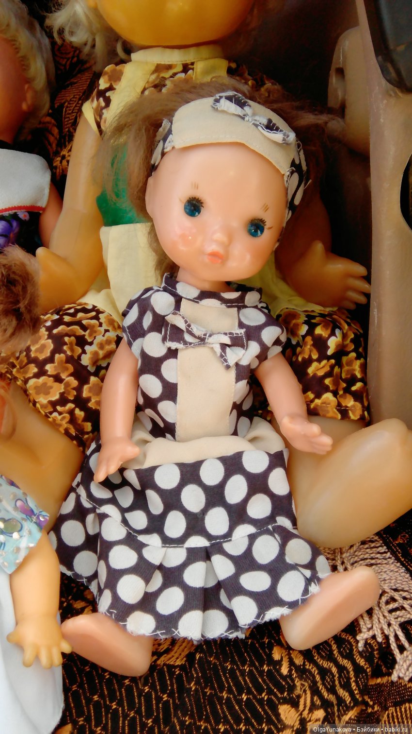 куколка в горошек