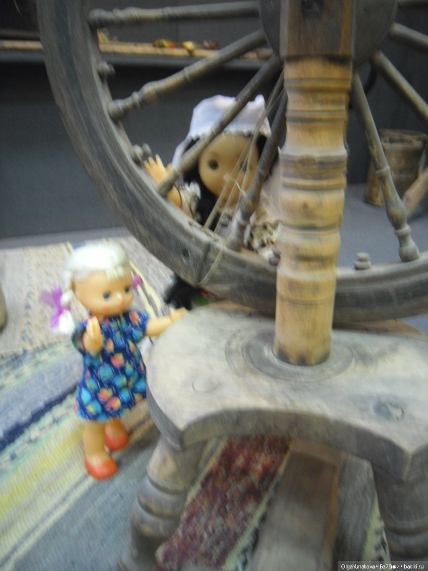 прялка близко