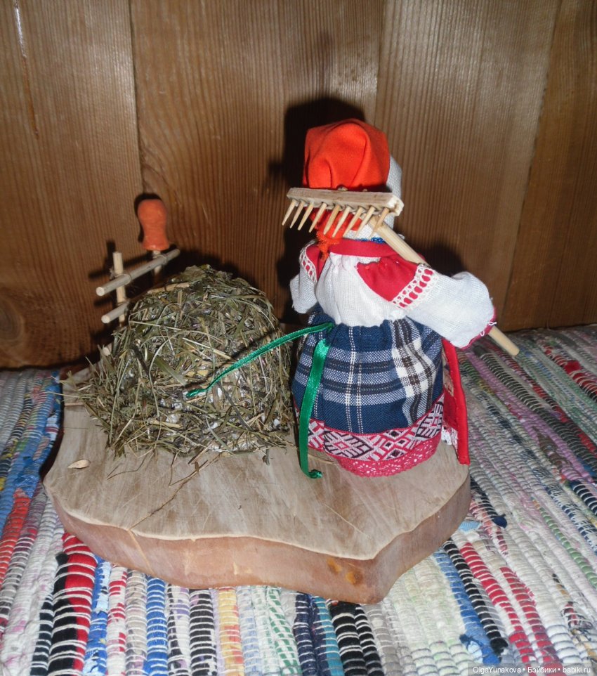 Композиция с куклой "Будем с молоком!" или Можно похвалиться учениками