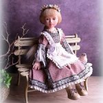 Текстильная кукла Олеся