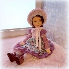 Текстильная кукла Адриана