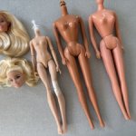 Головы и тела Barbie