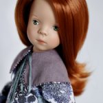 Платье для минуш и руби ред «Гербарий в инее»