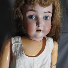 Как я отклеивала парик от фарфоровой головы