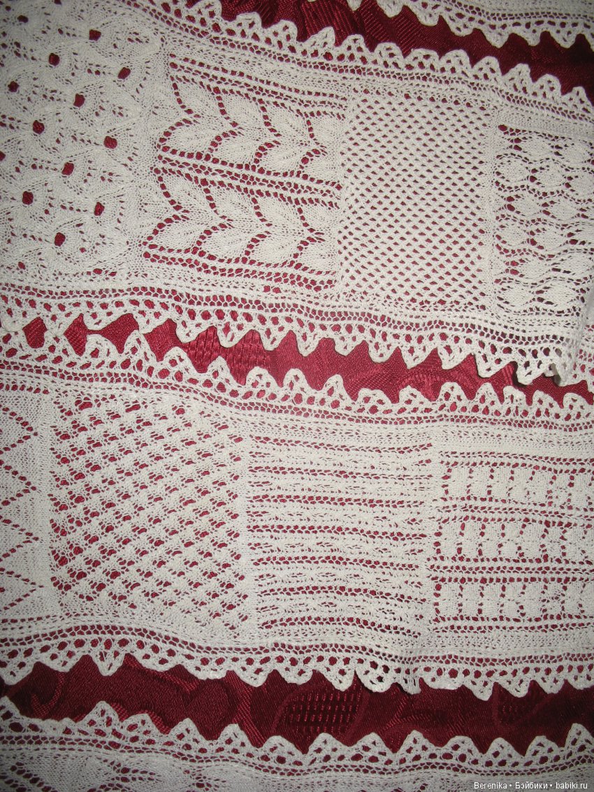 Вот такая кружевная лента! Образец рукоделия 19-го века (фото 6)