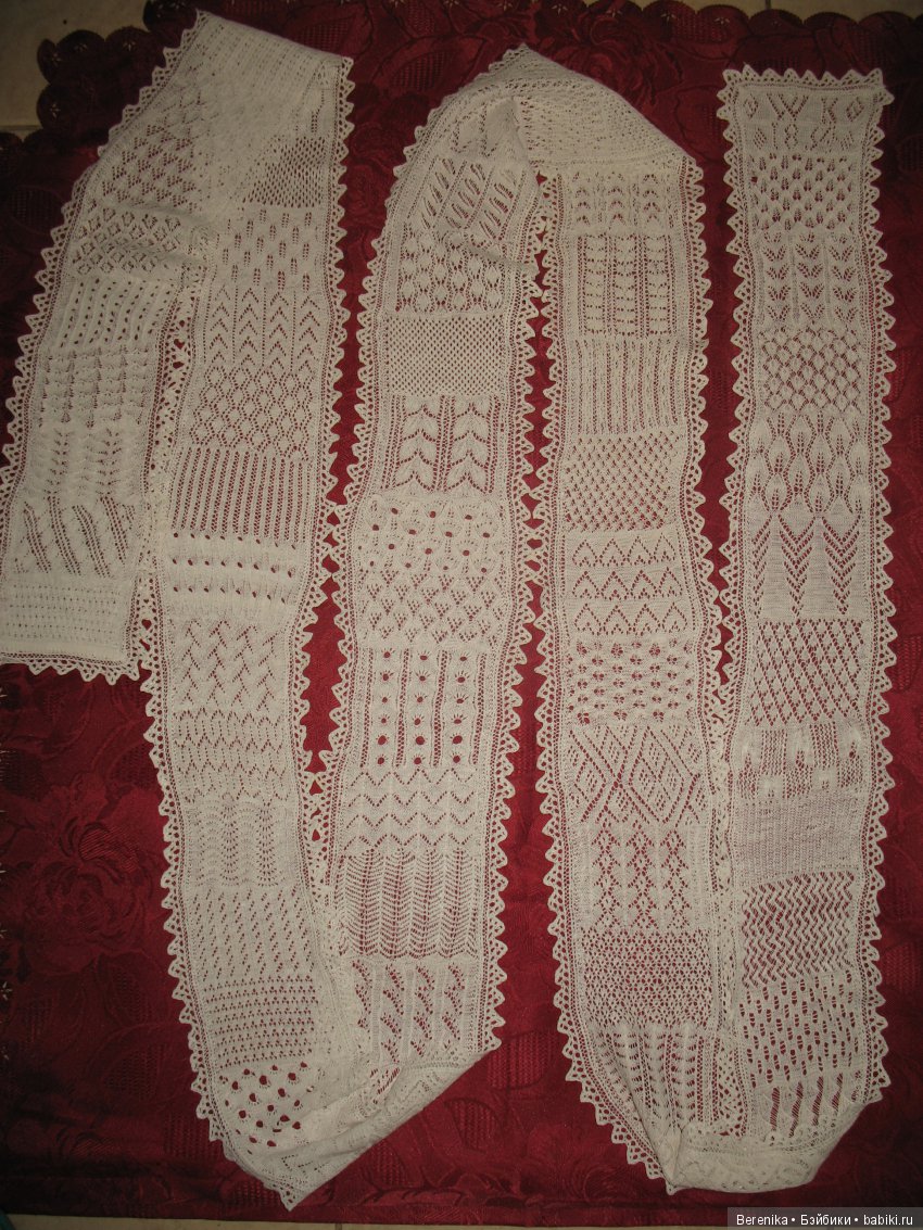 Вот такая кружевная лента! Образец рукоделия 19-го века (фото 2)