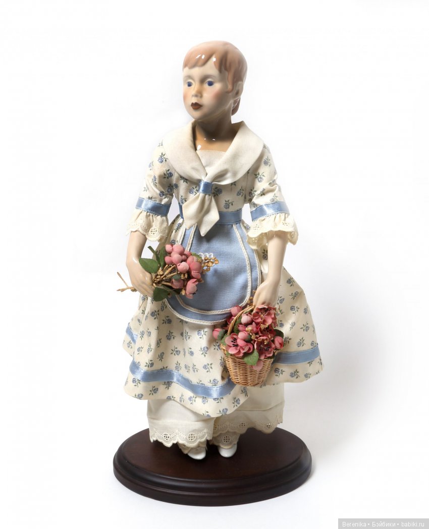 7 кукол от датской фарфоровой мануфактуры Bing & Grøndahl