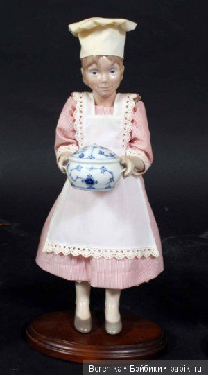7 кукол от датской фарфоровой мануфактуры Bing & Grøndahl