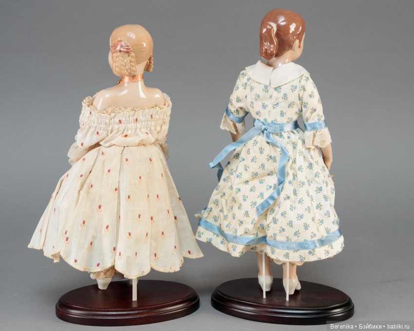 7 кукол от датской фарфоровой мануфактуры Bing & Grøndahl
