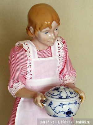 7 кукол от датской фарфоровой мануфактуры Bing & Grøndahl