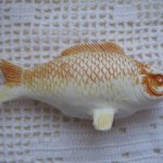 Уникальная плавающая рыбка-игрушка, начало-середина 19 века, Германия, музейный экземпляр
