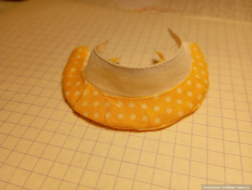 МК панамка для крох — Одежда и обувь для кукол своими руками: фото (фото 7)