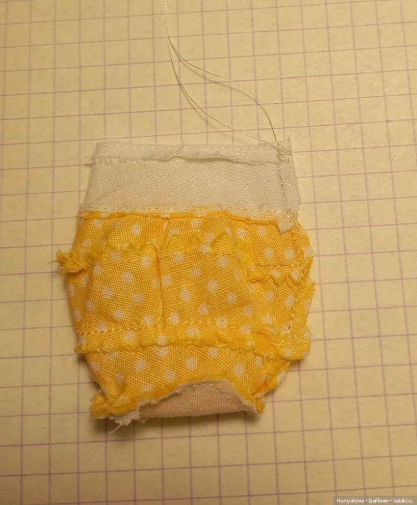 МК панамка для крох — Одежда и обувь для кукол своими руками: фото