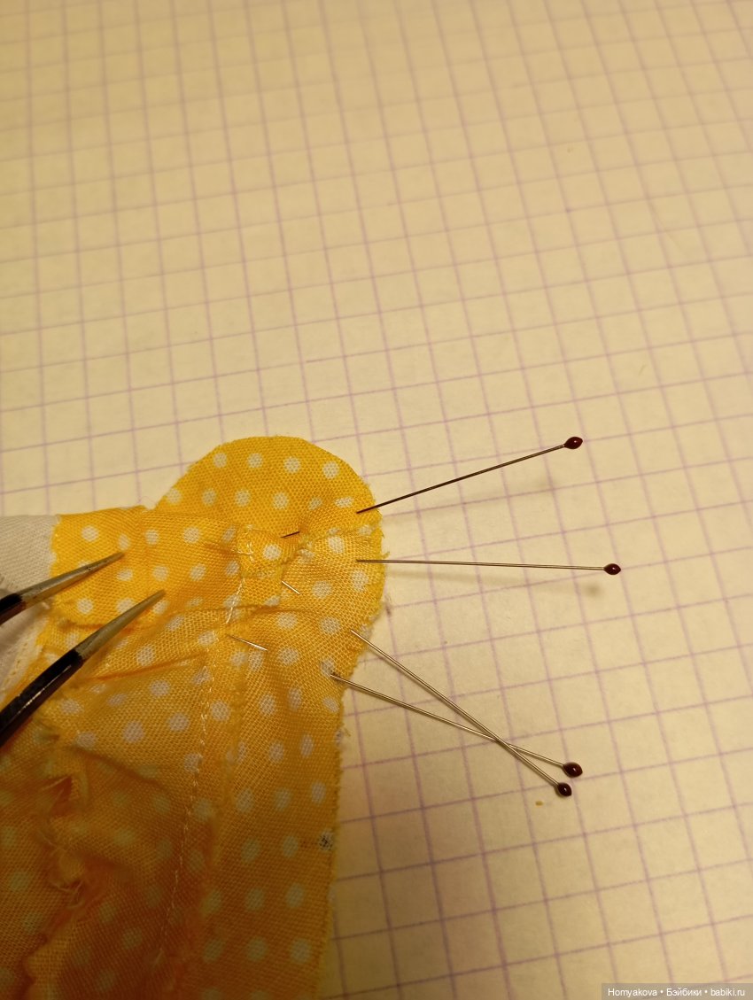 МК панамка для крох — Одежда и обувь для кукол своими руками: фото (фото 8)