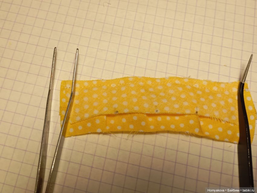 МК панамка для крох — Одежда и обувь для кукол своими руками: фото (фото 5)