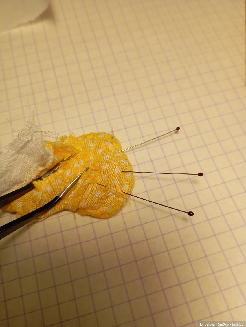 МК панамка для крох — Одежда и обувь для кукол своими руками: фото (фото 10)