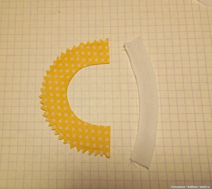 МК панамка для крох — Одежда и обувь для кукол своими руками: фото (фото 2)