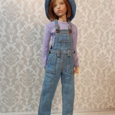 Джинсовый комбинезон для Ажур Натальи Петровой