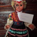 Кукла Чехословакия с биркой