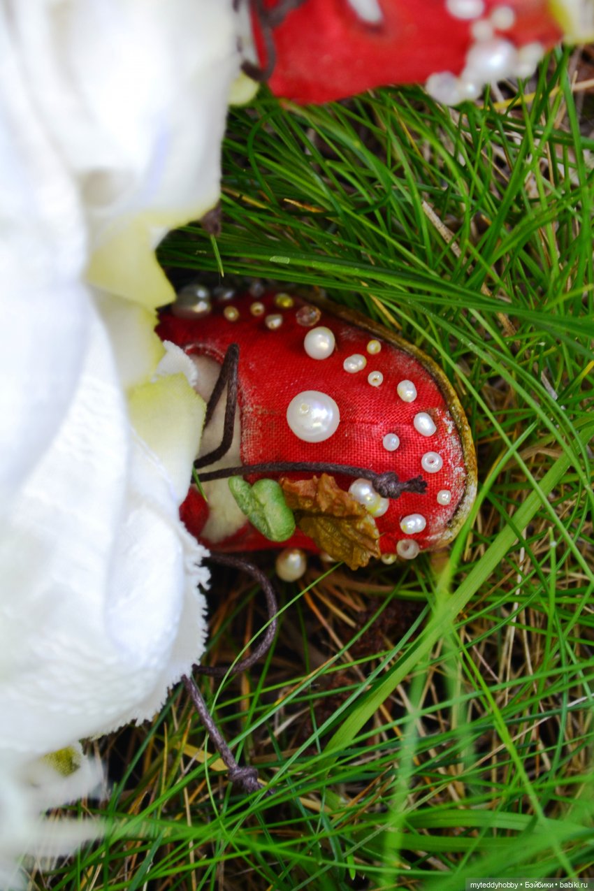 Тедди мишка Мухоморчик — Авторские мишки Тедди и друзья: фото (фото 6)