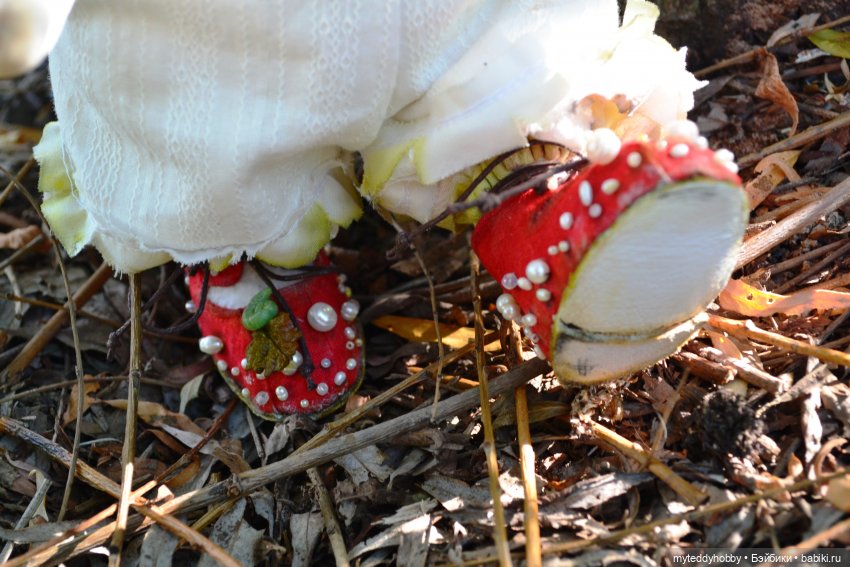 Тедди мишка Мухоморчик — Авторские мишки Тедди и друзья: фото (фото 5)