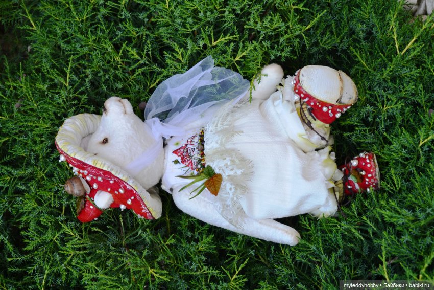 Тедди мишка Мухоморчик — Авторские мишки Тедди и друзья: фото