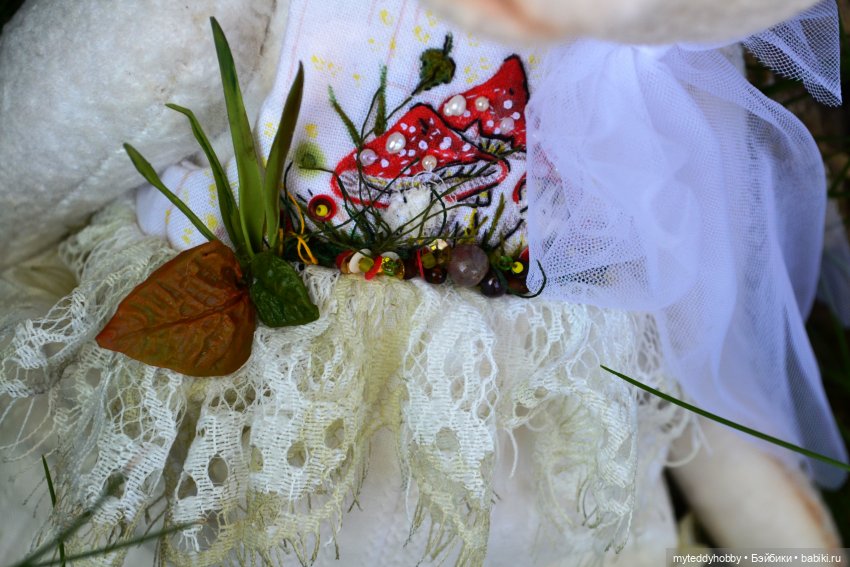 Тедди мишка Мухоморчик — Авторские мишки Тедди и друзья: фото (фото 7)