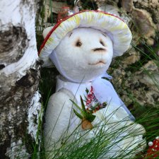 Тедди мишка Мухоморчик