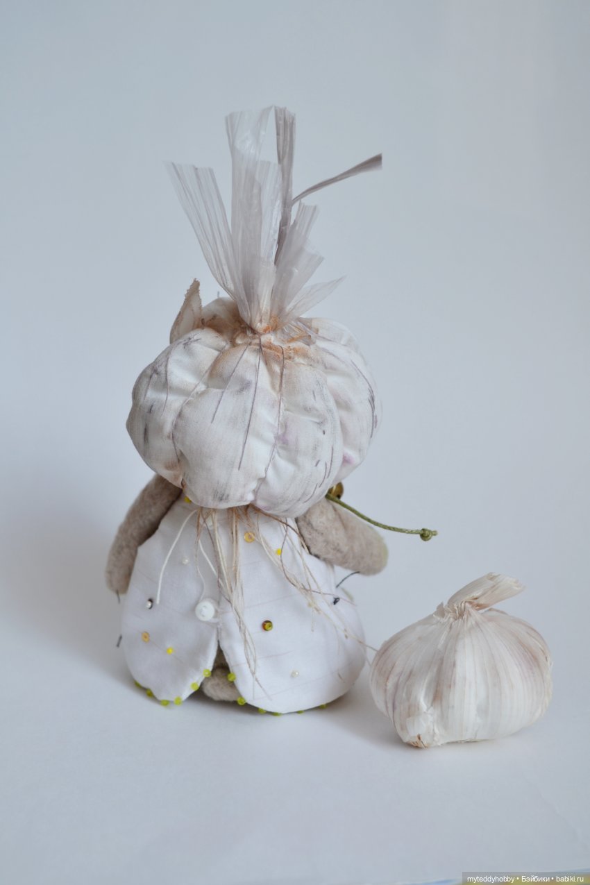 Мишка тедди Зубок Чесночка (фото 3)