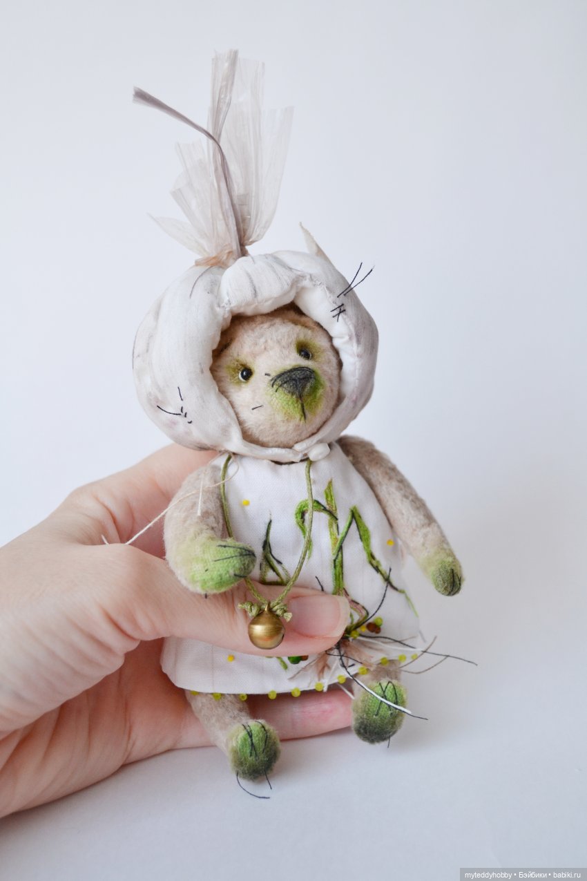 Мишка тедди Зубок Чесночка