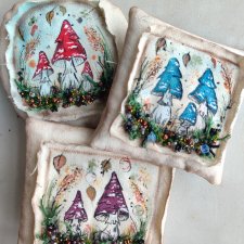 Подушки мухоморы