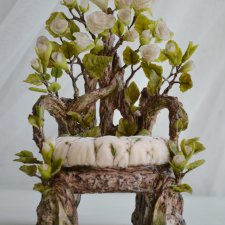 Кресло, пуфик для кукол