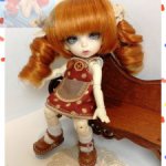 "Сарафан1" для Pukifee, Baboliy, Latidoll и куколок с аналогичными размерами ( 15-16 см )