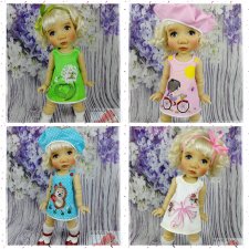 Одеваем новых куколок Meadow Dolls 15 in Mae / Aya