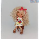 Платье "МАКИ 2" на Irreal Doll (15-16 см)