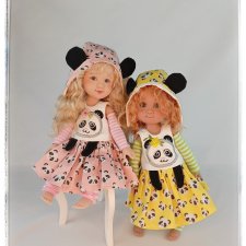 Новые наряды "ПАНДОЧКИ" для куколок Оксаны Мироновой - Miroxdolls