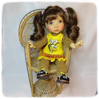 Комплект "ПЧЕЛКА" для  Meadow Dolls MOPPETS 🐝🙃🐝🙃