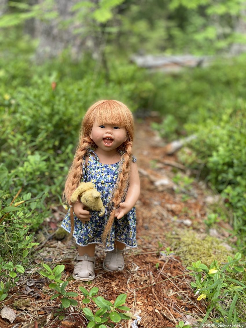 Моя коллекция кукол. Часть 3.1. Wichtel от Rosemarie Muller. Алечка и Яся